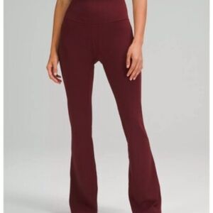 Lululemon Athletica Burgundy Leggings